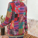 Grace™ Dames Boho Patchwork Jas
