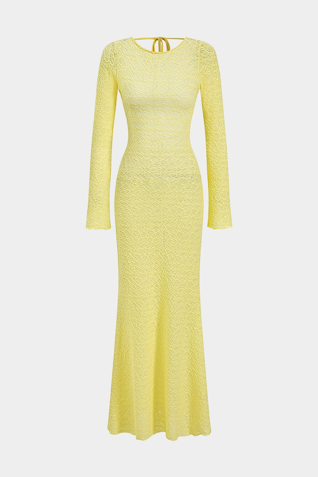 Adelheid | Glamoureuze Rugstrik Maxi-jurk – Elegantie &amp; Sensualiteit verenigd