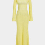 Adelheid | Glamoureuze Rugstrik Maxi-jurk – Elegantie &amp; Sensualiteit verenigd