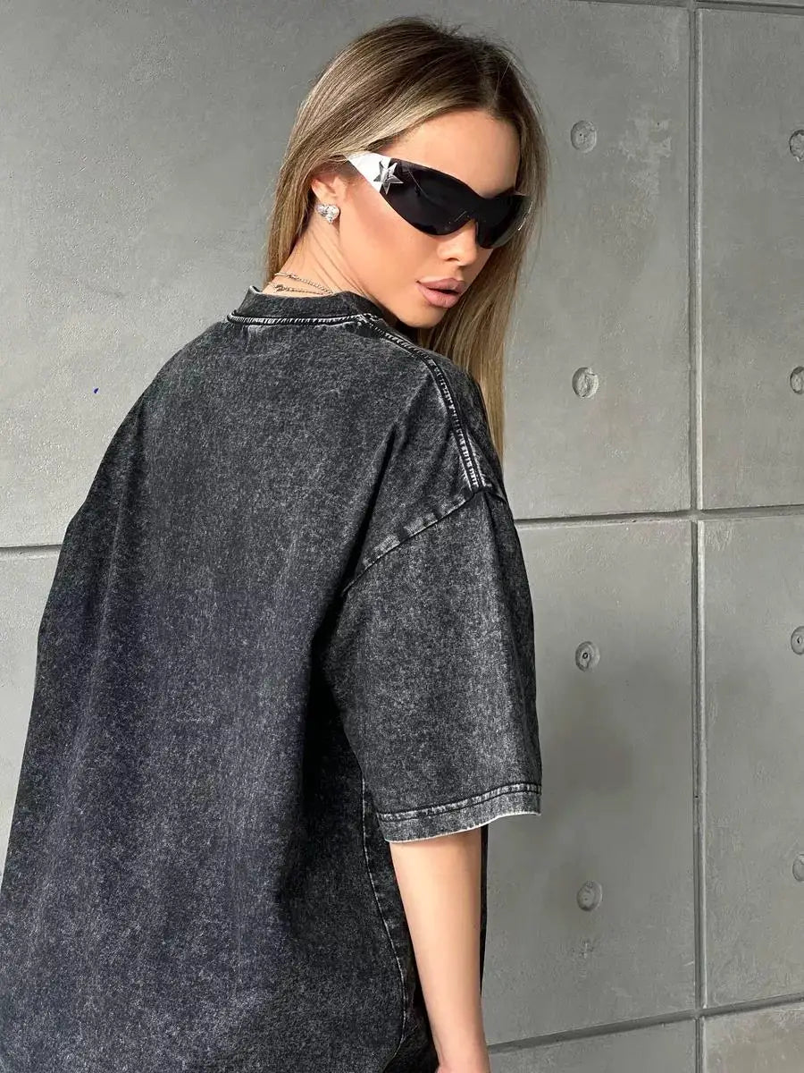 Oversized T-Shirt voor Dames – Urban, Casual & Streetstyle-klaar
