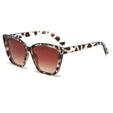 Cat Eye Zonnebril met UV Bescherming en Trendy Design