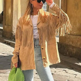 Dakota | Suède Franjejas – Boho-Chic ontmoet Westerse stijl