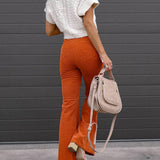 Yara-Lynn™ Trendy High-Waist Flared Broek