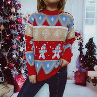 Dames Oversized Kersttrui | Gezellig, Vrolijk en Relaxed Fit