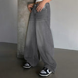 Baggy Wide Leg Jeans Voor Dames