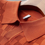 Manuel™ Heren Klassiek Gebreid Polo Shirt