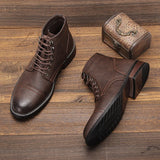 Felix™ Klassieke Leren Herenboots met Antislipzool