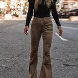 Yara-Lynn™ Trendy High-Waist Flared Broek