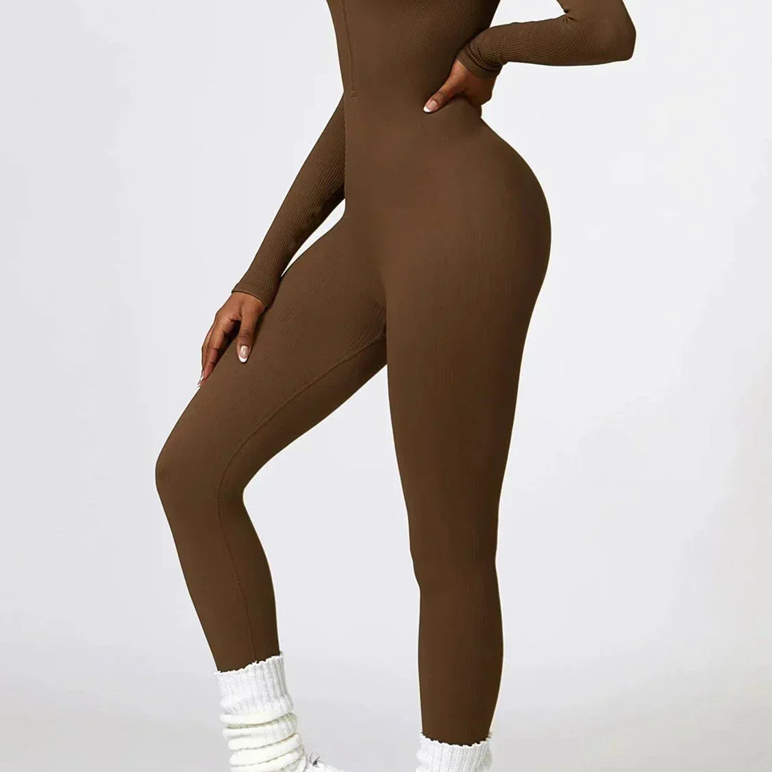 Athlora | Naadloze Fit Aktiver Jumpsuit