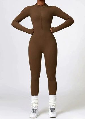 Athlora | Naadloze Fit Aktiver Jumpsuit