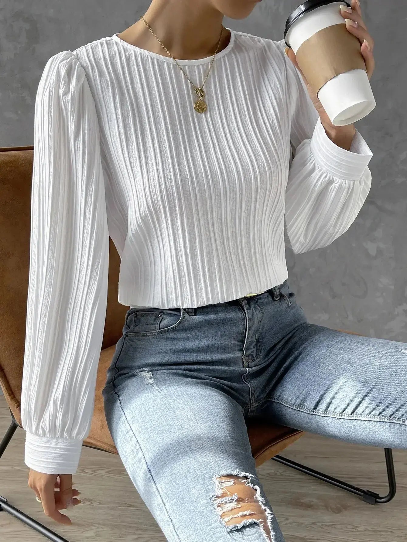 Emma | Tijdloze Elegante Blouse
