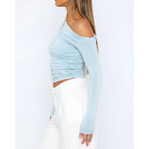 Käthe | Stijlvol Twisted Langsleeve Top voor Vrouwen
