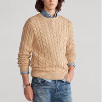 Heren Gebreide Sweater - Dikke Katoenen Trui