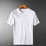 Manuel™ Heren Klassiek Gebreid Polo Shirt