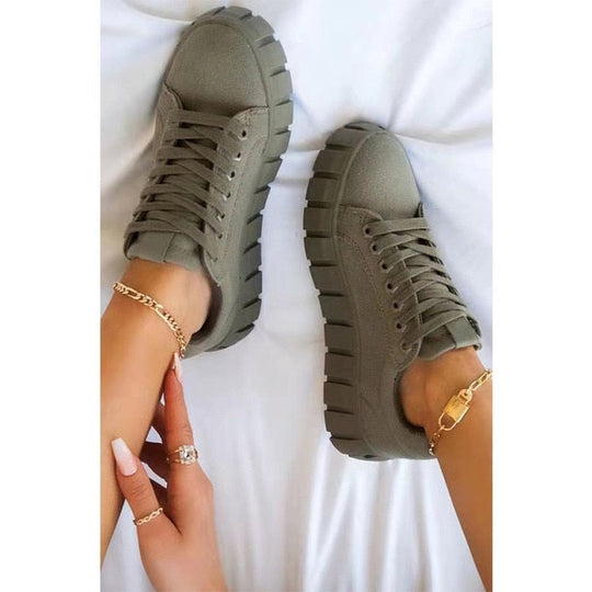 Trendy™ Canvas Sneakers | Comfortabel & Stijlvol | Dikke Zool