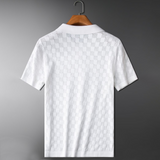 Manuel™ Heren Klassiek Gebreid Polo Shirt