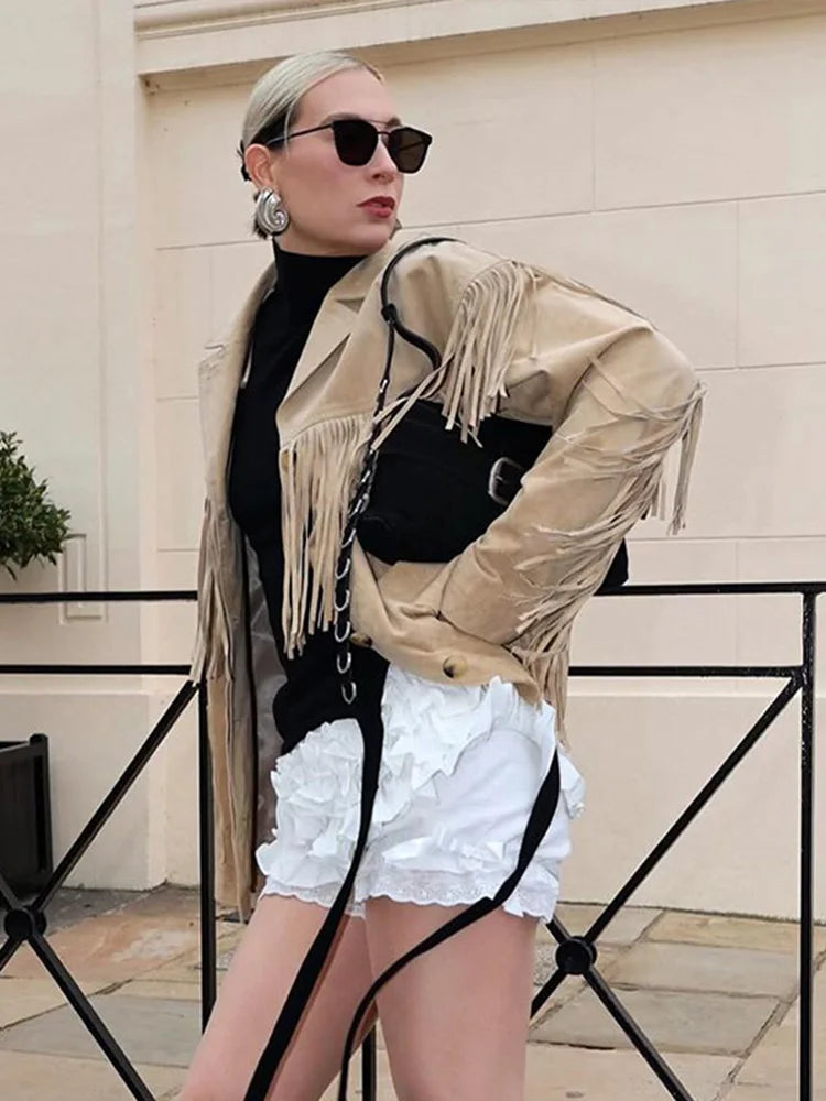 Dakota | Suède Franjejas – Boho-Chic ontmoet Westerse stijl