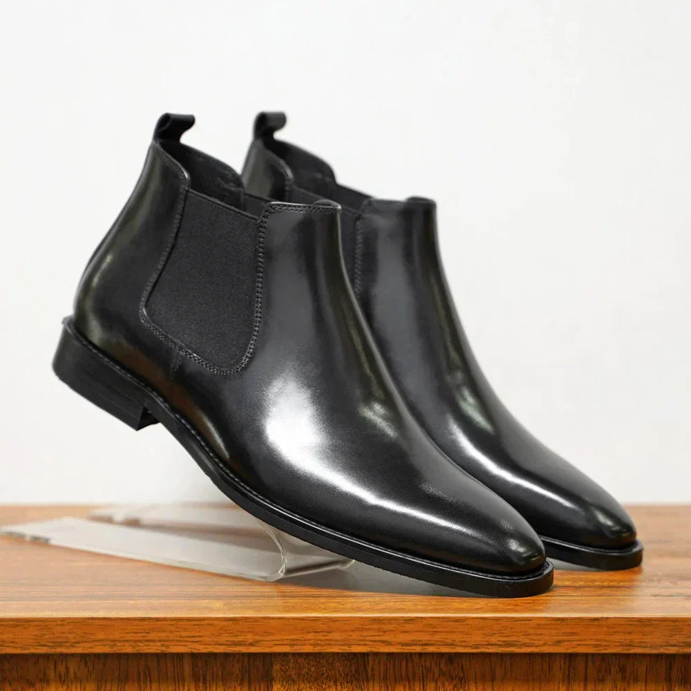Dyon™ Luxe Glanzende Chelsea Boots