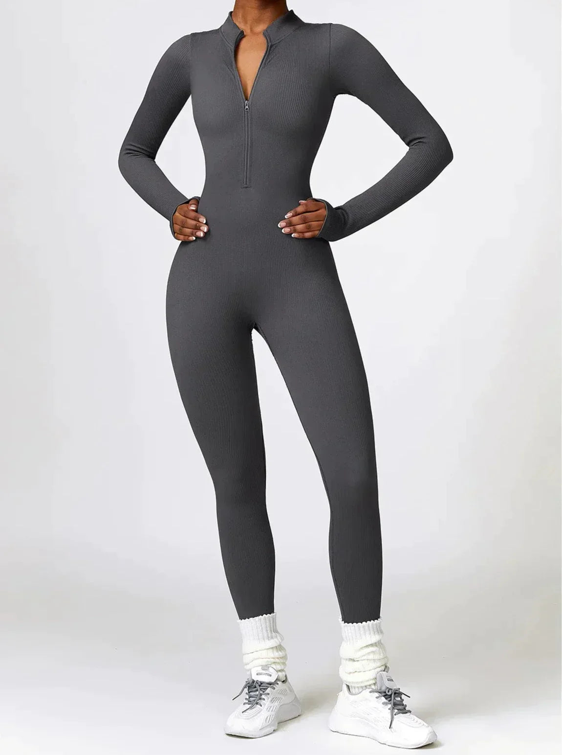 Athlora | Naadloze Fit Aktiver Jumpsuit