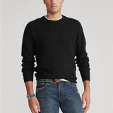 Heren Gebreide Sweater - Dikke Katoenen Trui