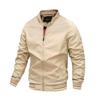 Cas™ Stijlvolle heren bomberjack