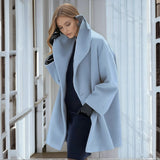 Nola™ Oversized Elegante Wolmix Jas