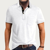 Heren Polo Korte Mouw Klassiek Casual Comfort