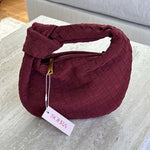 Ilyse | Gevlochten Mini-Tas van Suède