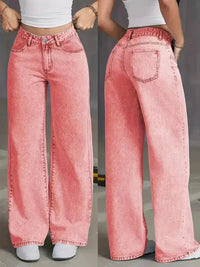 Statement Wide Leg Jeans