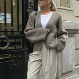 Taupe™ Gebreid Vest | Wolmix | Warm en Veelzijdig