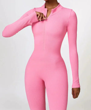 Athlora | Naadloze Fit Aktiver Jumpsuit