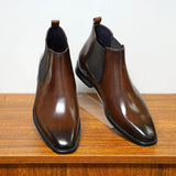 Dyon™ Luxe Glanzende Chelsea Boots