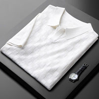 Manuel™ Heren Klassiek Gebreid Polo Shirt