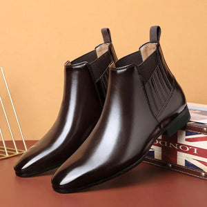 Ian™ Luxe Glanzende Chelsea Boots voor Heren