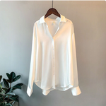 Zijden™ Blouse | Satijn | Elegant en Veelzijdig