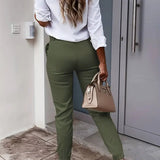 Celine | stijlvolle Katoenen Chino's