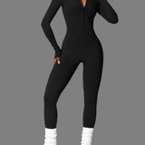 Mette™ Naadloze Sportieve Jumpsuit