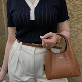 Laura | Stijlvol Strik Poloshirt met Kraag in Slim Fit
