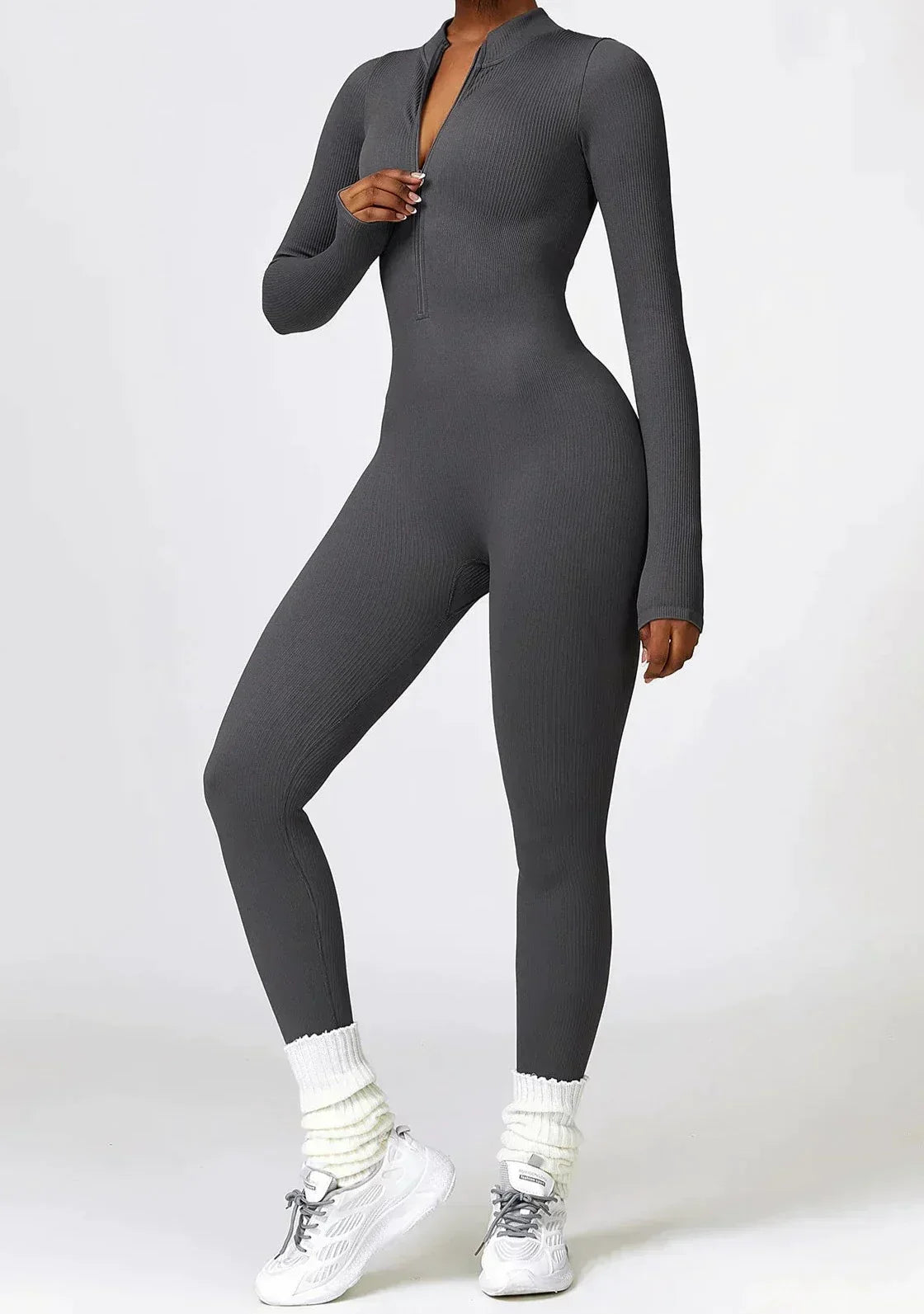 Athlora | Naadloze Fit Aktiver Jumpsuit