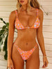 Nina | Gebloemde Bikini met Dubbele Bandjes