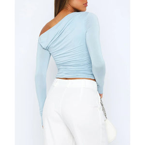 Käthe | Stijlvol Twisted Langsleeve Top voor Vrouwen