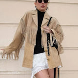 Dakota | Suède Franjejas – Boho-Chic ontmoet Westerse stijl