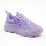Lichtgewicht Sneakers met Ademend Mesh en Demping