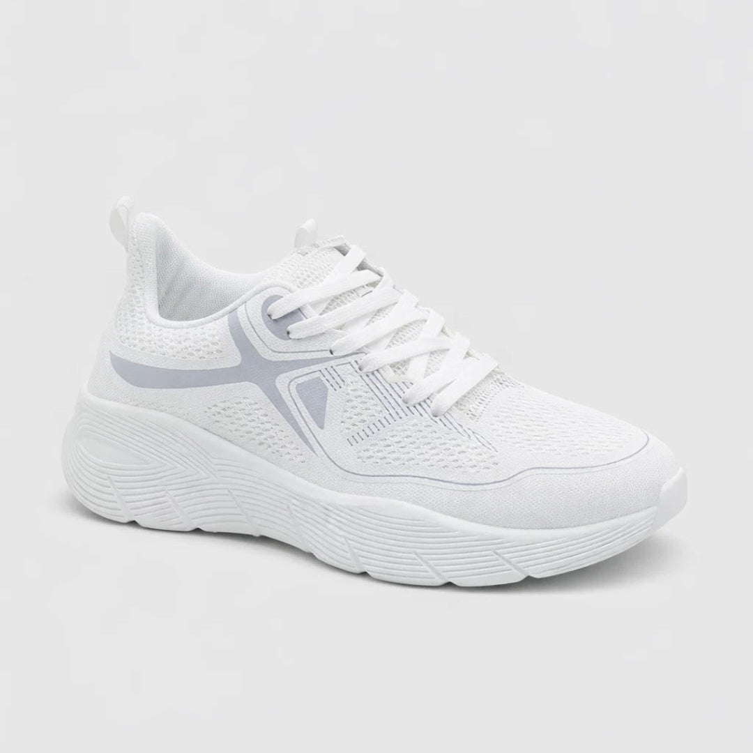 Lichtgewicht Sneakers met Ademend Mesh en Demping