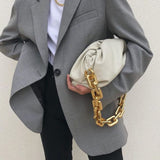 Verena | Moderne Dameshandtas met Gouden Ketting