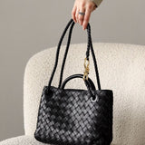 Carlee | Gevlochten Mini-Tas met Elegante Accent