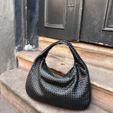 Charlyne | Grote gevlochten Hobo-tas