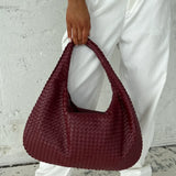 Charlyne | Grote gevlochten Hobo-tas