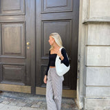 Charlyne | Grote gevlochten Hobo-tas