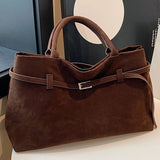 Zella | Luxe Dames Handtas van Suède